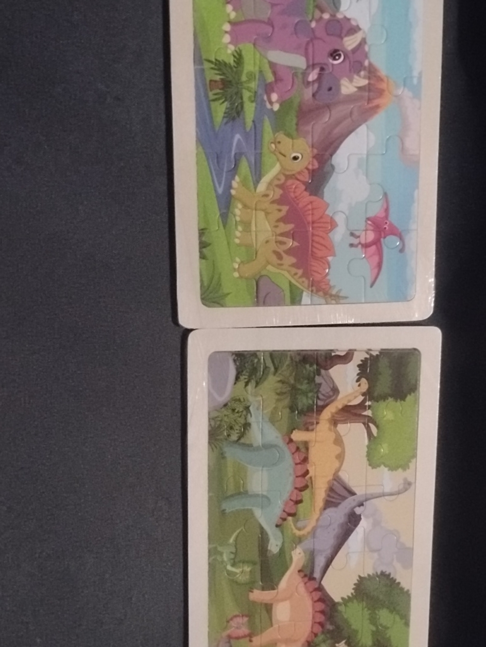 Kids Dinosaur Jigsaw Puzzle Set - Colorful Dinosaurs